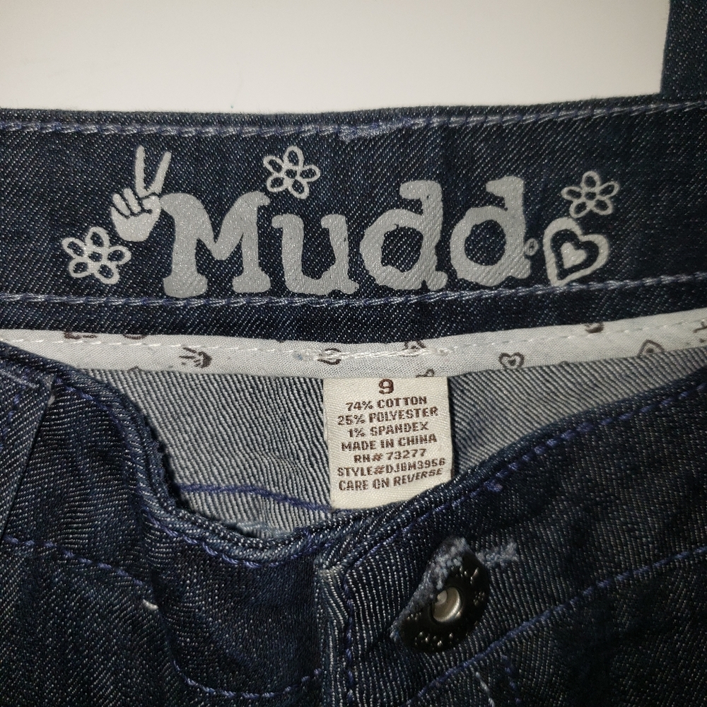 Mudd Skinny Jeans Juniors Sz 9 Dark Wash Stretch Denim Womens - Picture 3 of 6